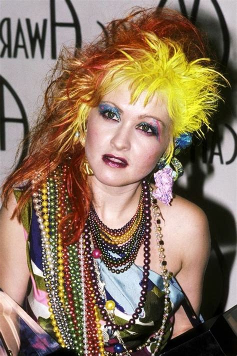 cyndi lauper hair 80s